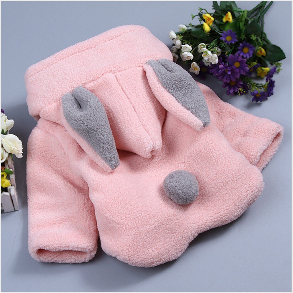 Toddler Girls Coat Winter Fashion Rabbit Thick Outwear 0-4 Years