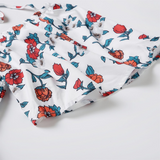 Family Matching Mother-daughter Parent-child Flower Dresses