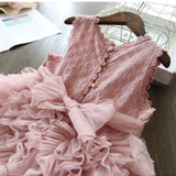 Girl Party Lace Tutu Wedding Dress