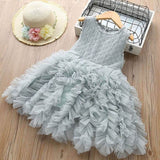 Girl Party Lace Tutu Wedding Dress