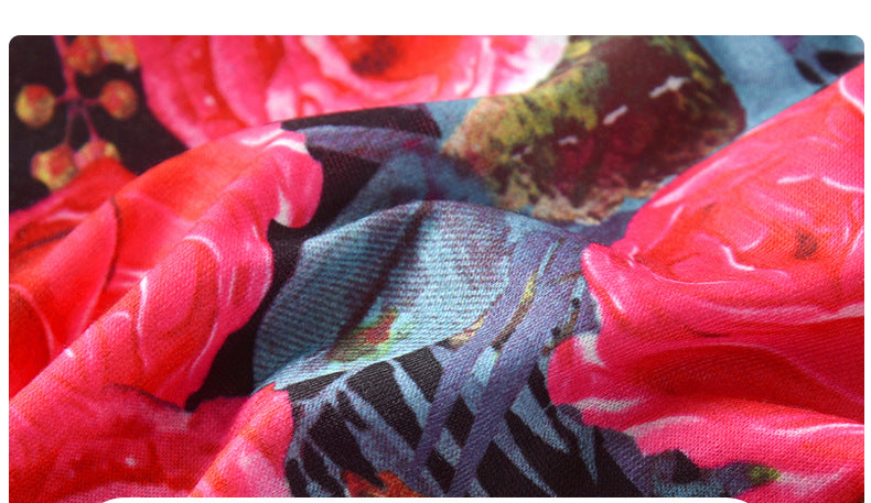 Baby Girls Short Sleeve Fashion Rose Flower 3 Pcs Set