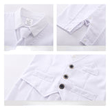 Baby Boy Suit Gentleman Short Sleeve Climbing Suit Rompers