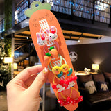 10Pcs/Set Kid Baby Cute Cartoon fruit Flower Elastic Hair Bands Lovely Accessories