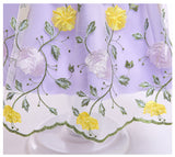 Kid Baby Girls Flower Lace Party Christmas Princess Gown Dresses