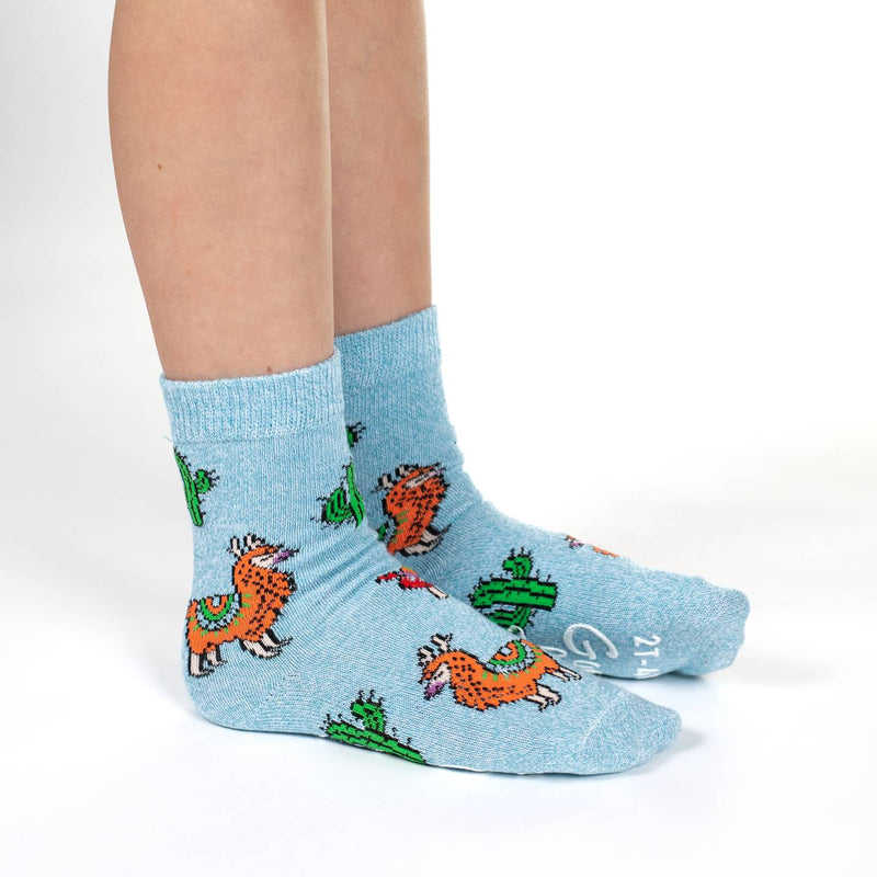 Kids Baby Llamas Unicorns and Whales Socks 3 Pair