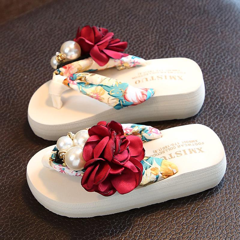 Girls fashion beach shoes with sandals