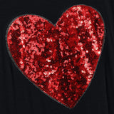 Family Matching Heart-shaped Hooded Parent-child Shirts