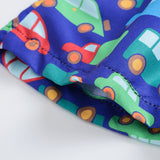 Summer Kids Boy Swimwear Fashion Striped Print Holiday Swimsuit