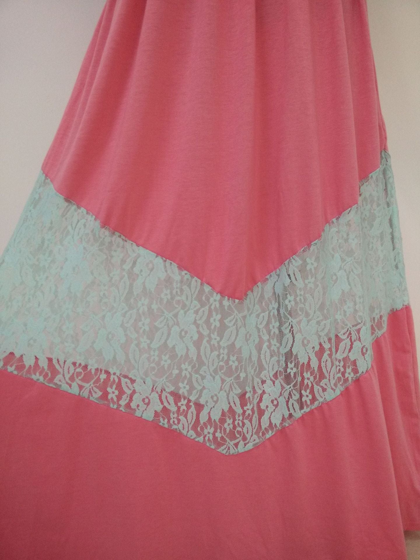 Family Matching Solid Color Parent-child Dress