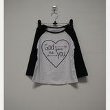 Family Matching Heart-shaped Print Long-sleeved Parent-child Shirts