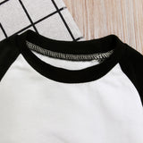 Baby Girl Valentine's Day Long Sleeve Heart-shaped 2 Pcs Sets