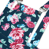Family Spring Parent-child One-piece Printed Overalls Pants Dress