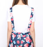 Family Spring Parent-child One-piece Printed Overalls Pants Dress