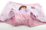 Kid Girl Cartoon Pattern Cotton Softwear Briefs Underwear 5 Packs
