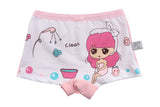 Kid Girl Cartoon Pattern Cotton Softwear Briefs Underwear 5 Packs