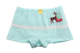 Kid Girl Cartoon Pattern Cotton Softwear Briefs Underwear 5 Packs