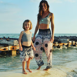 Family Matching Loose Hippy Yoga Trousers Harem Pants