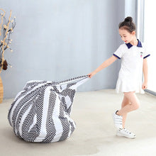 Kid Thickened Large-Capacity Portable Striped Filling Storage Bag