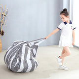 Kid Thickened Large-Capacity Portable Striped Filling Storage Bag
