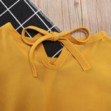 Kid Baby Girl Suit Flying Sleeve Bowknot Floral 2 Pcs Sets