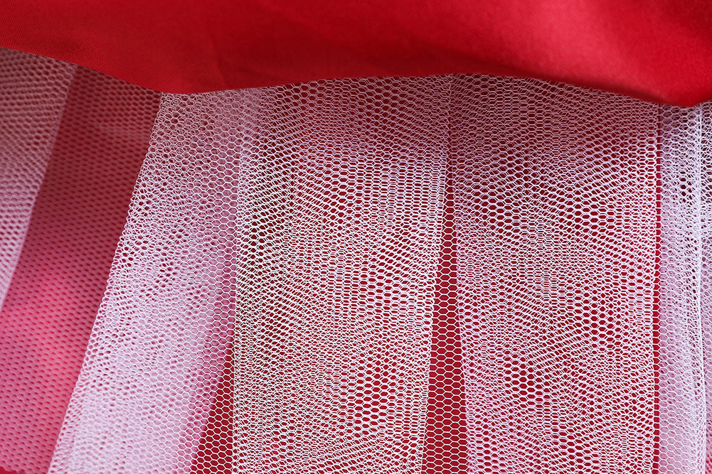 Kid Baby Girl Princess Lace Cake Pompous Birthday Dresses