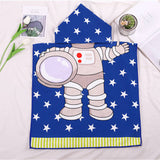 Kid Baby Cartoon Bath Towel Microfiber Hooded Beach Towel Pajamas