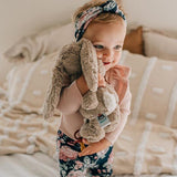 Baby Girls Knit Ruffle Long Sleeve 3Pcs Floral Sets