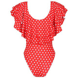 Family Matching Parent-child Mother-daughter Ruffled Swimsuit Bikini