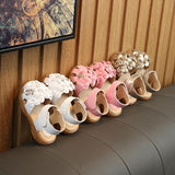 Baby Girl Flower Sandal Baby Princess Walking Shoes