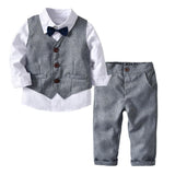 Baby Boy Set Suits Weddin Formal 2 Pcs Outfit