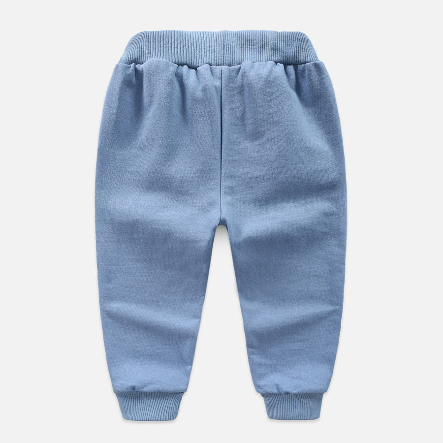 Kid Baby Boy Sports Spring Winter Loose Pants