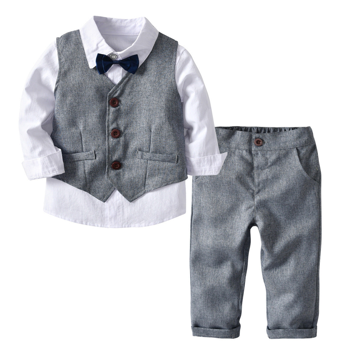 Baby Boy Set Suits Weddin Formal 2 Pcs Outfit