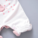 New Baby Cartoon Elephant Casual 3D Cotton Jumpsuit Romper High Quality
