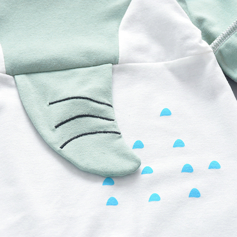 New Baby Cartoon Elephant Casual 3D Cotton Jumpsuit Romper High Quality