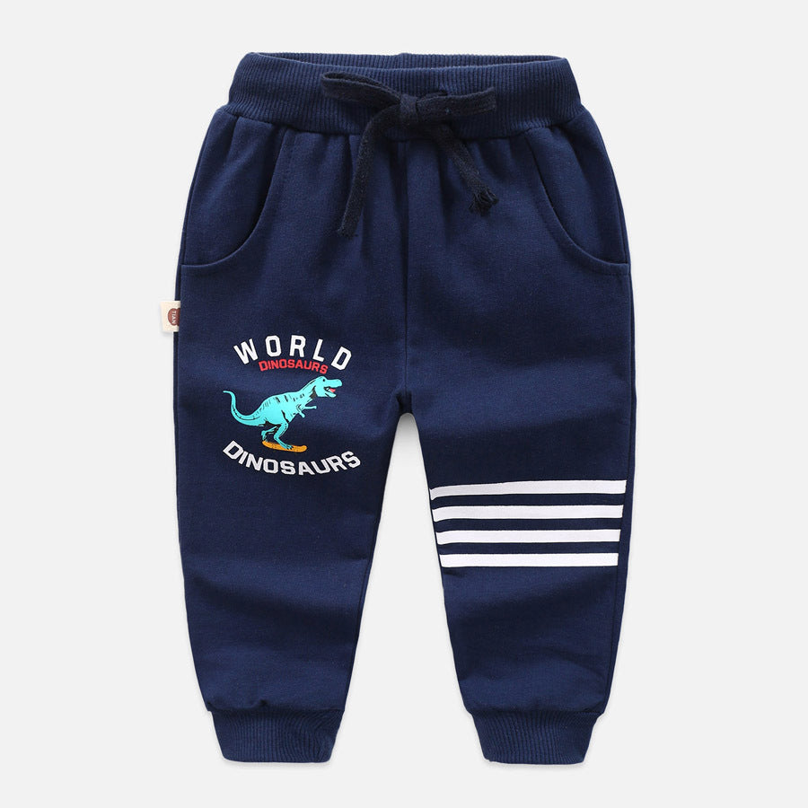 Kid Baby Boy Sports Spring Winter Loose Pants