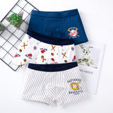 Kid Baby Boy Underwear Cotton Briefs Print 3 Packs