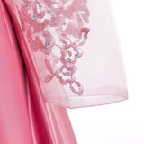 Kid Girl Princess Pompous Flower Wedding Evening Host Piano Dresses