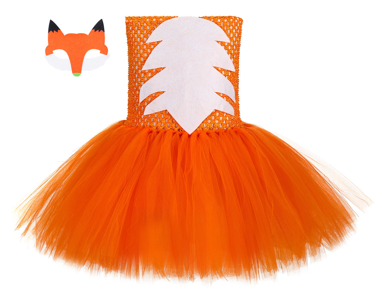 Kid Baby Girls Easter Tutu Fox Animal Cartoon Birthday Dresses