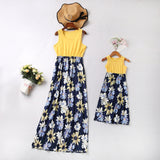 Family Matching Parent-child Mother-daughter Patchwork Dress