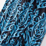 Family Matching Mother Daughter Printed Short Sleeve Dresses