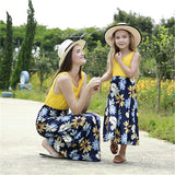Family Matching Parent-child Mother-daughter Patchwork Dress