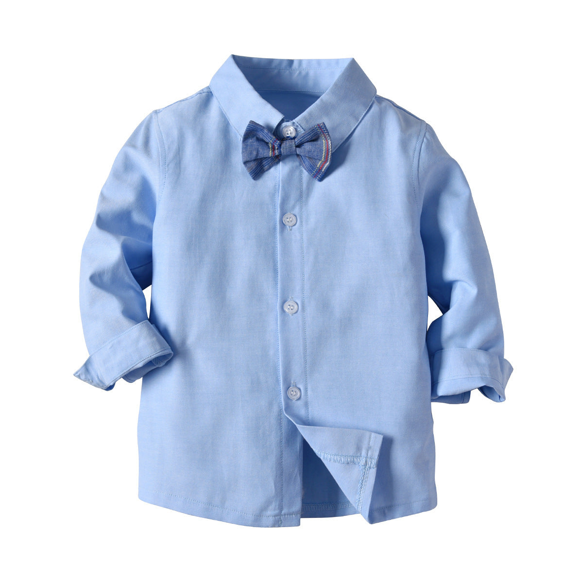 Bow Tie Striped Suit Baby Boy Set Christmas Plaid 2 Pcs