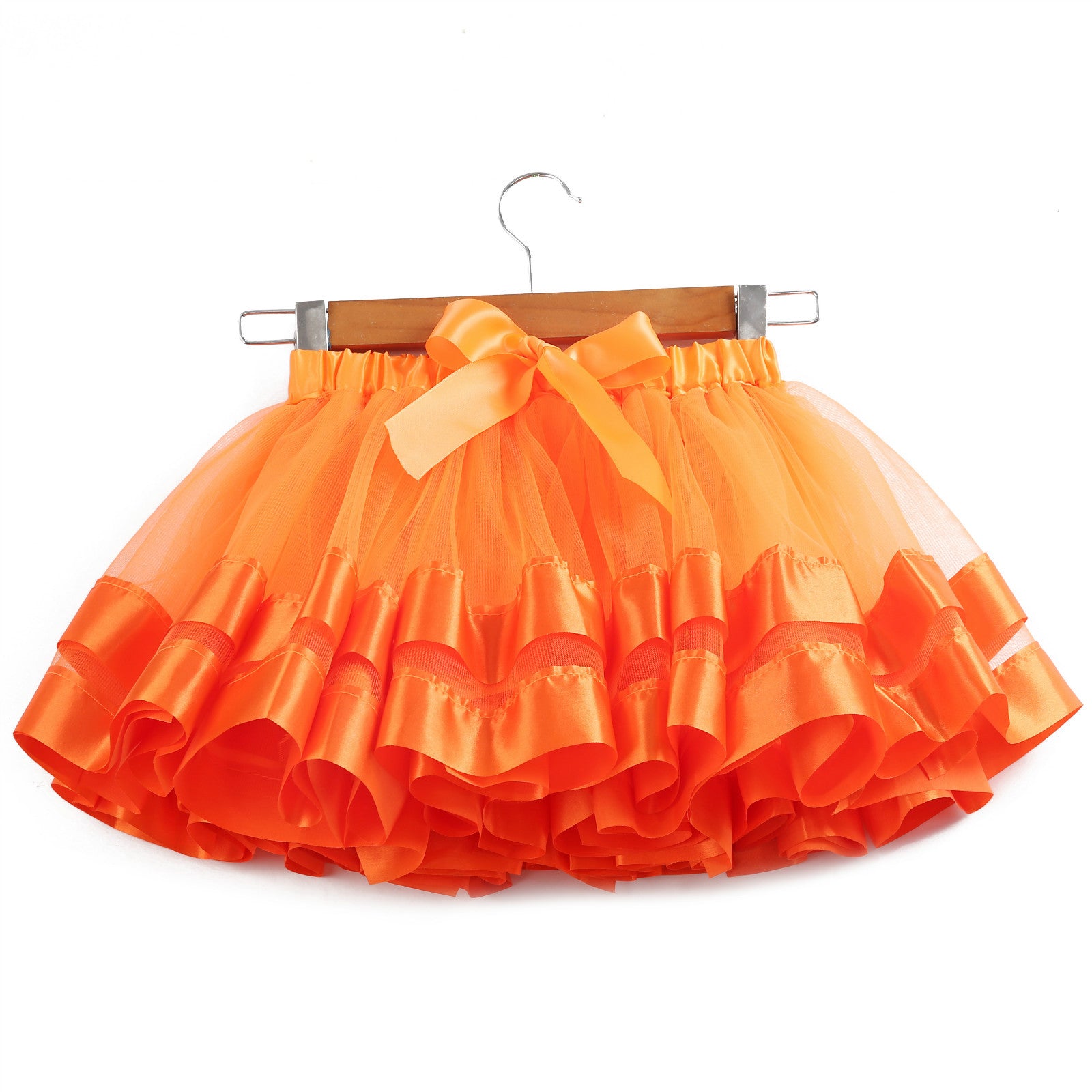 Kid Baby Girl Colorful Princess Lining Mesh Rainbow Skirts