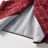 Bow Tie Striped Suit Baby Boy Set Christmas Plaid 2 Pcs