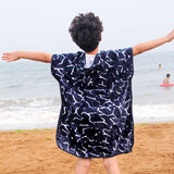 Kid Baby Cotton Baby Bath Towel Poncho Beach Hodded Towel Quick Dry Cloak Pajamas