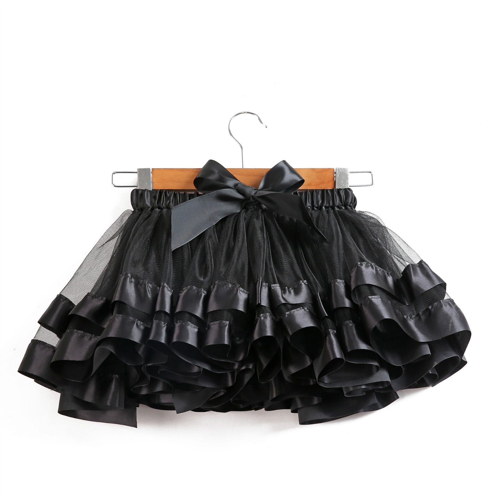 Kid Baby Girl Colorful Princess Lining Mesh Rainbow Skirts