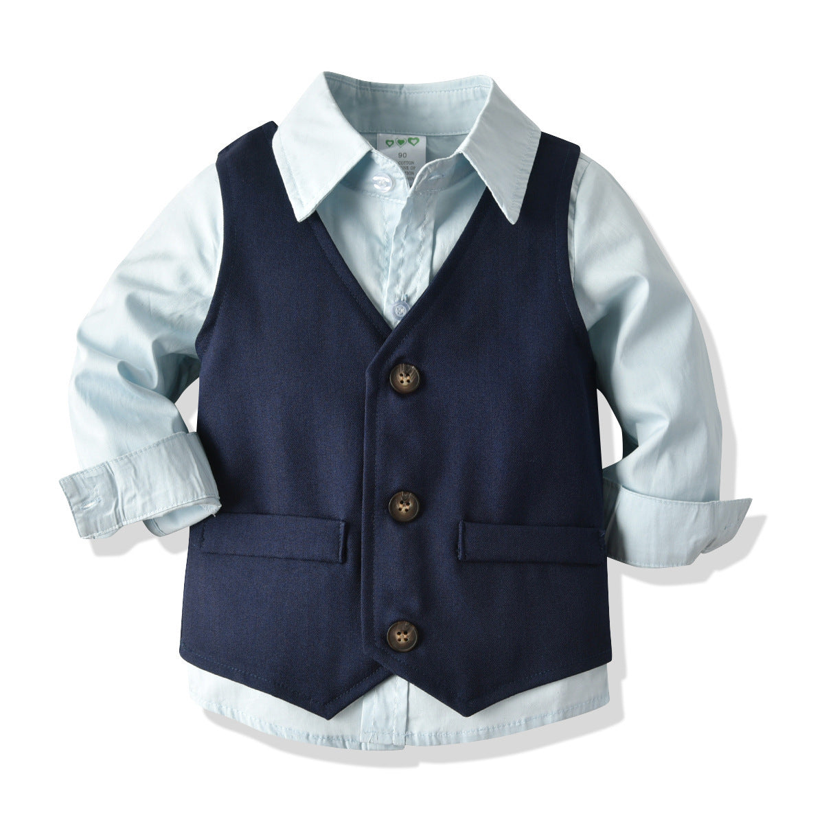 Toddler Baby Boys Formal Clothes 4Pcs Gentleman Outfits