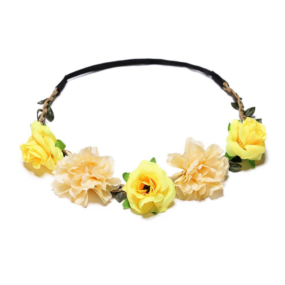 Kid Girl Headband Emulates Lilac Rose Headwears