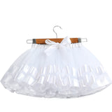 Kid Baby Girl Colorful Princess Lining Mesh Rainbow Skirts