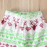 Baby Girl Christmas Elk Ins 2 Pcs Sets